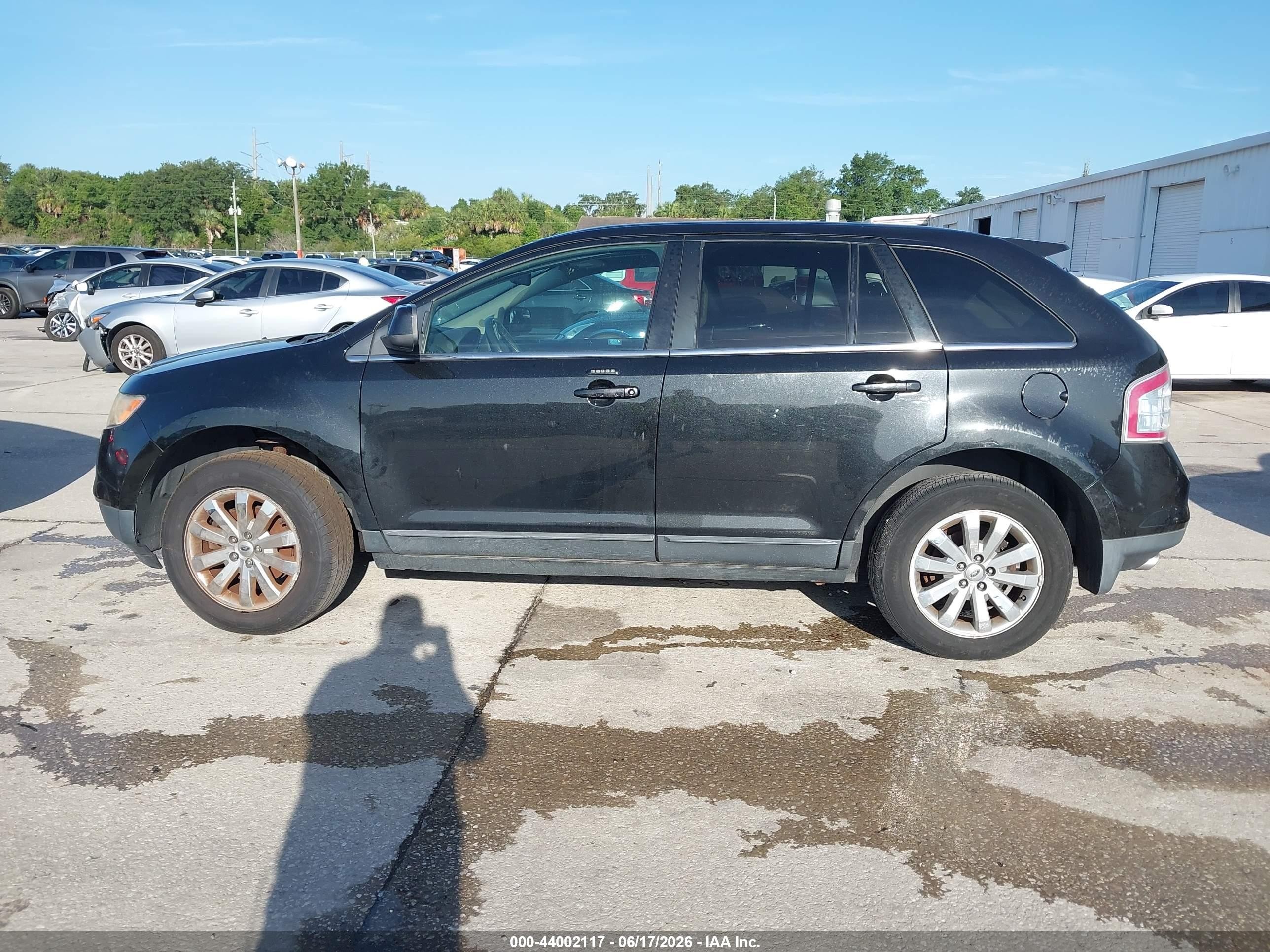2010 Ford Edge Limited Black vin: 2FMDK4KC8ABA55138