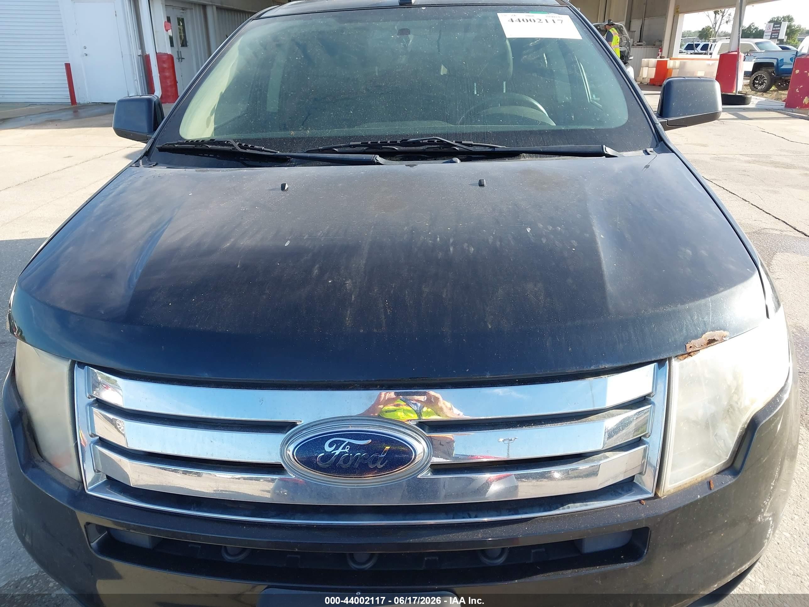 2010 Ford Edge Limited Black vin: 2FMDK4KC8ABA55138