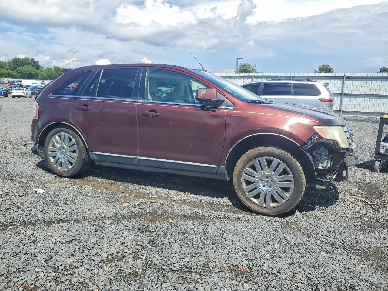 2010 Ford Edge Limited Коричневый vin: 2FMDK4KC8ABA65880
