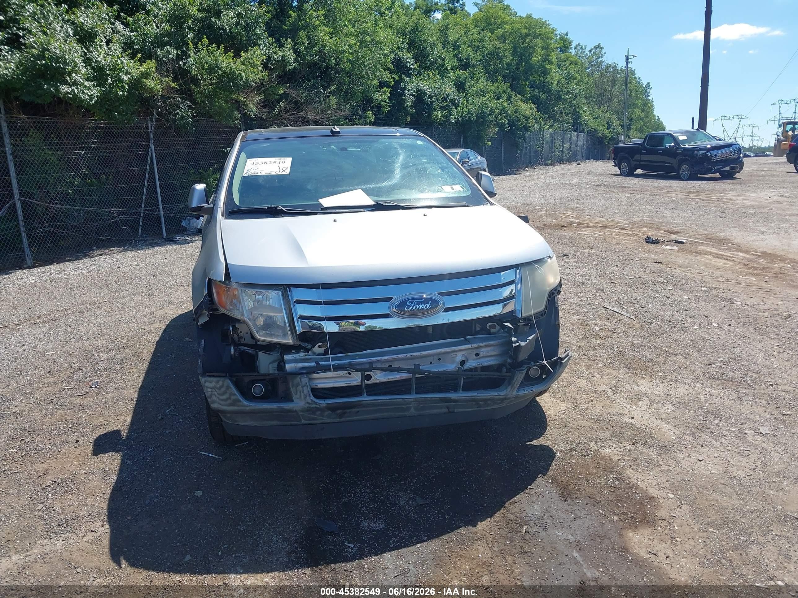 2010 Ford Edge Limited Silver vin: 2FMDK4KC8ABA72764