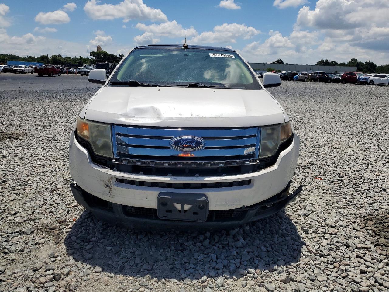 2010 Ford Edge Limited White vin: 2FMDK4KC8ABA86454