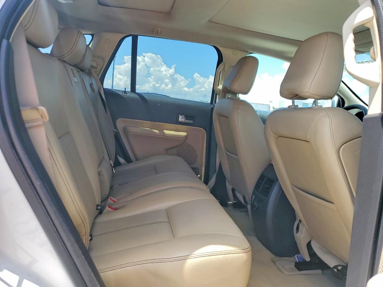 2010 Ford Edge Limited White vin: 2FMDK4KC8ABA86454