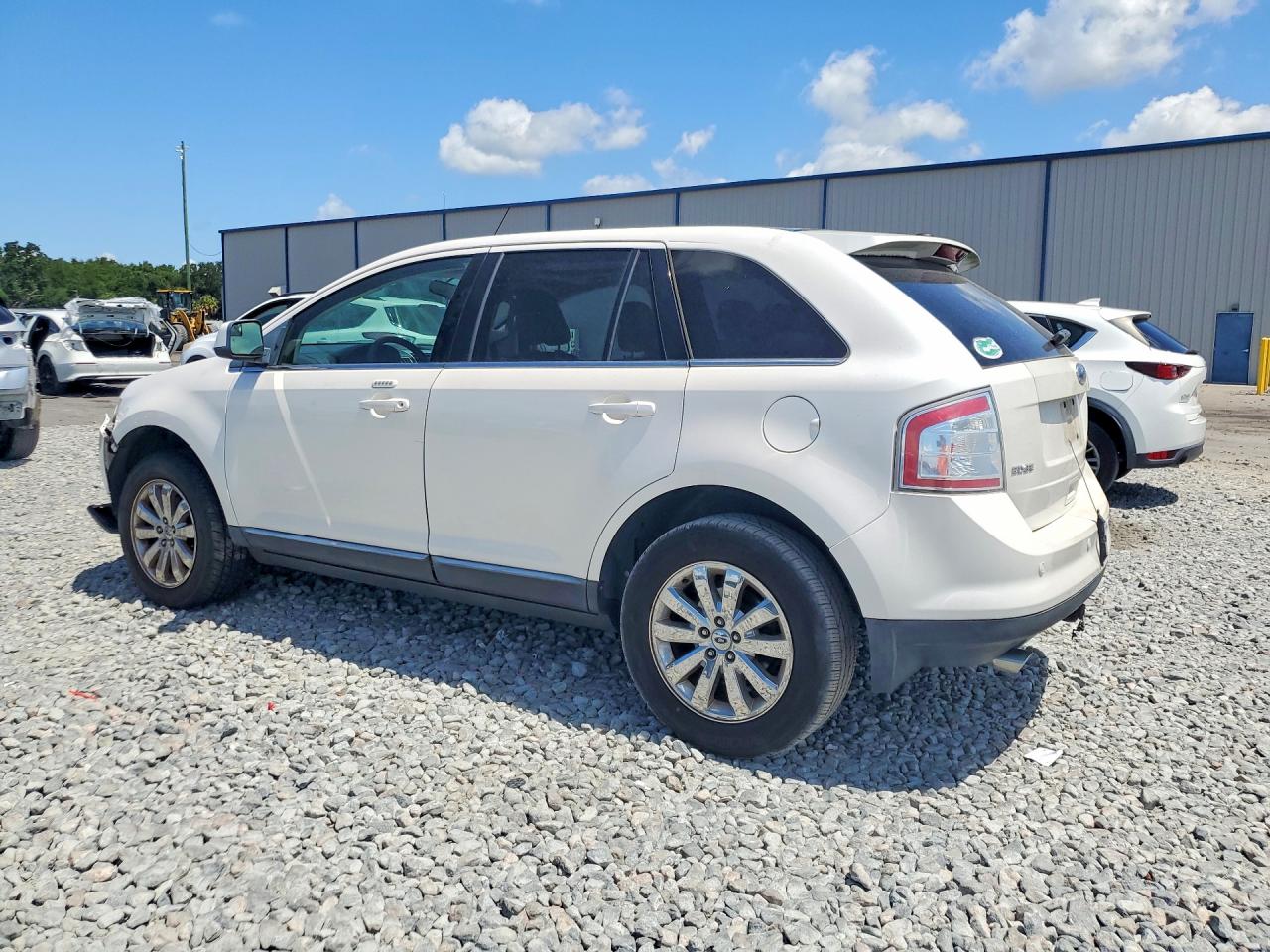 2010 Ford Edge Limited White vin: 2FMDK4KC8ABA86454
