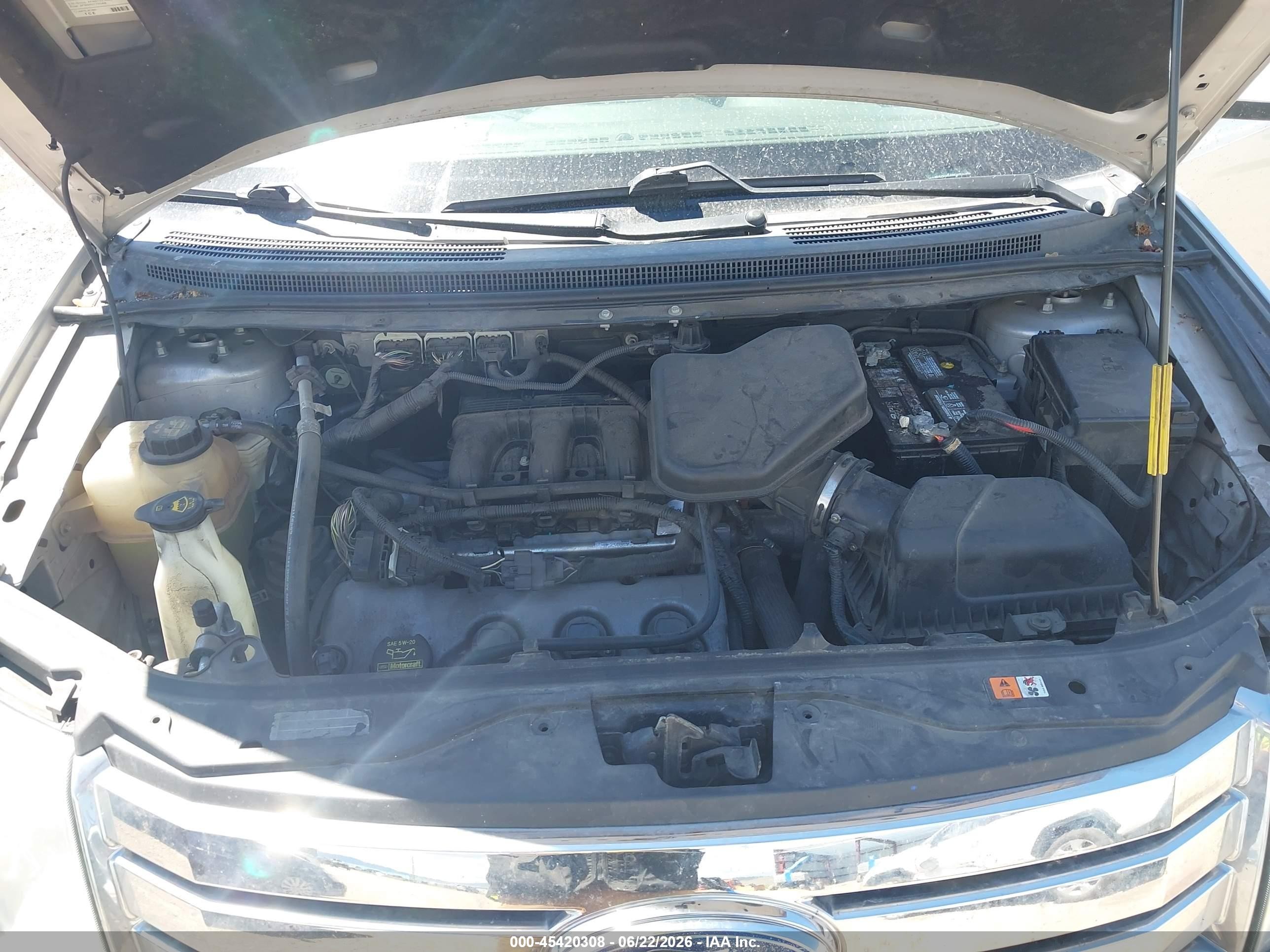 2010 Ford Edge Limited Silver vin: 2FMDK4KC8ABB24927