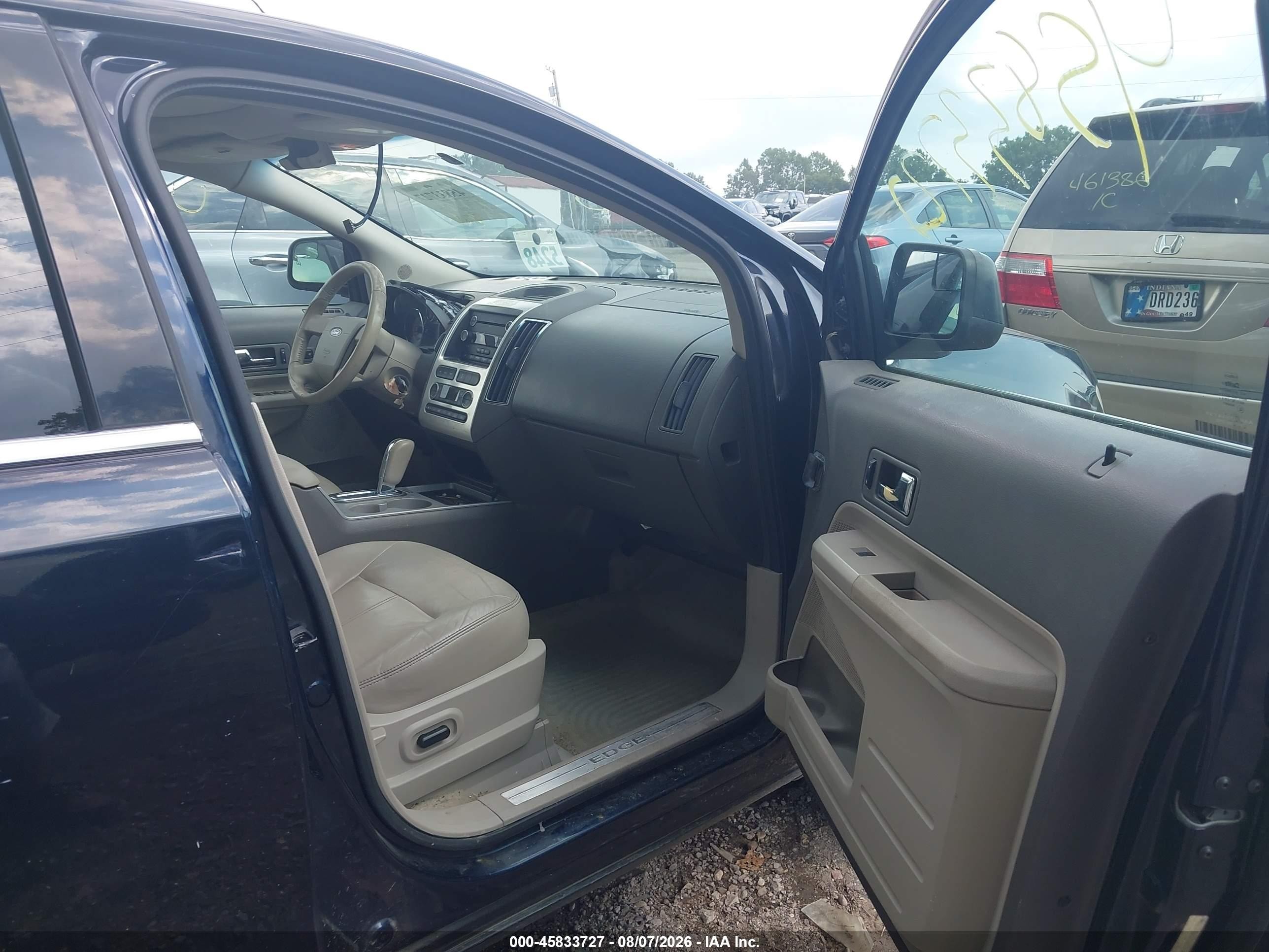 2010 Ford Edge Limited Black vin: 2FMDK4KC8ABB33496