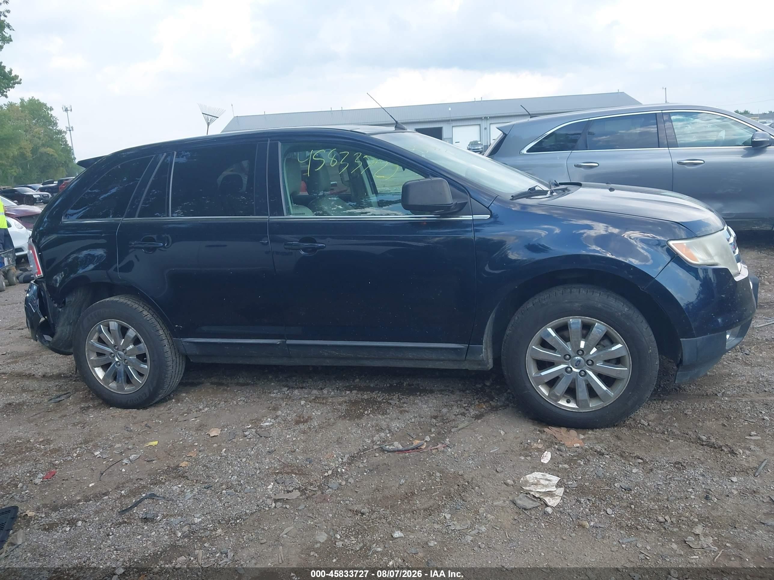 2010 Ford Edge Limited Black vin: 2FMDK4KC8ABB33496
