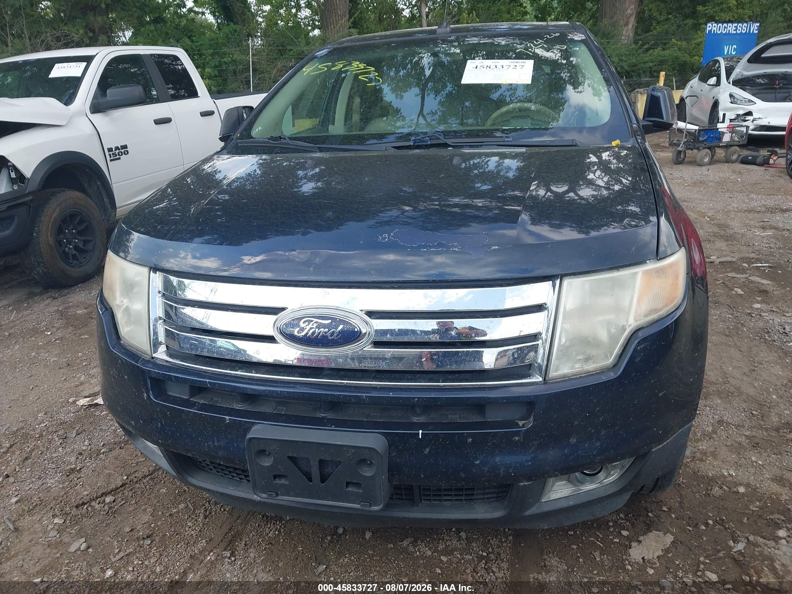 2010 Ford Edge Limited Black vin: 2FMDK4KC8ABB33496