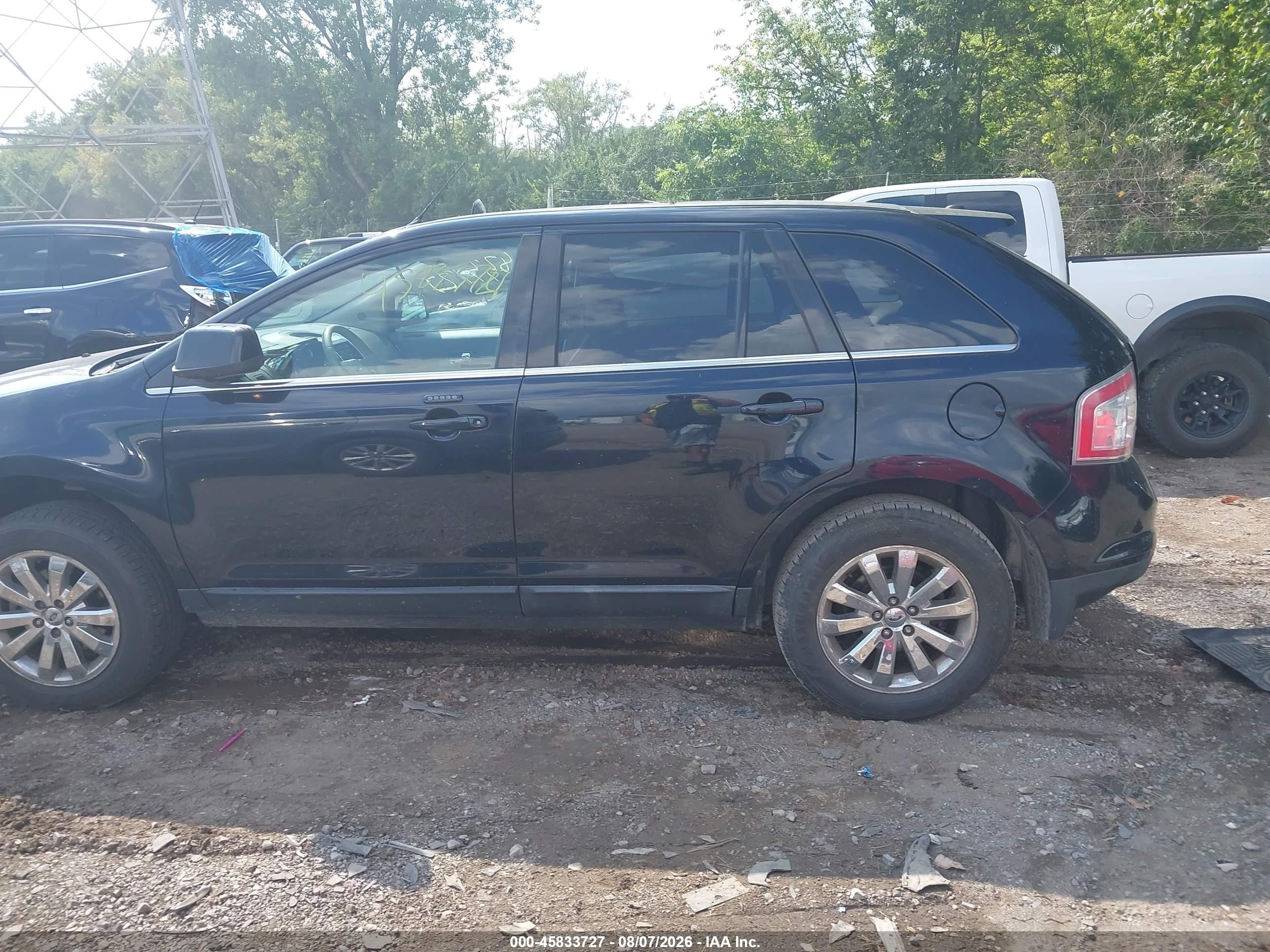 2010 Ford Edge Limited Black vin: 2FMDK4KC8ABB33496