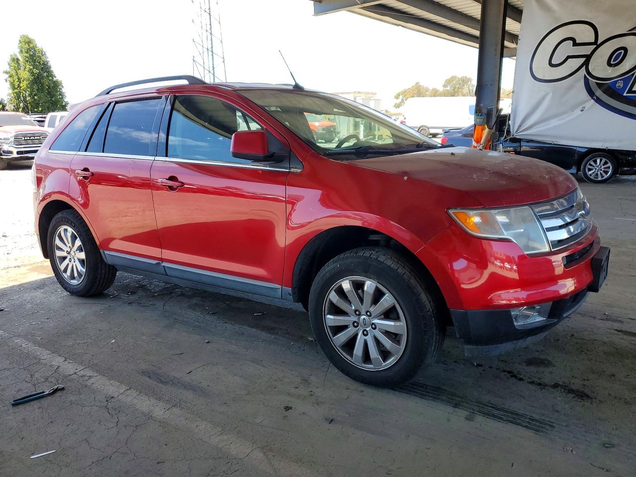 2010 Ford Edge Limited Red vin: 2FMDK4KC8ABB46605