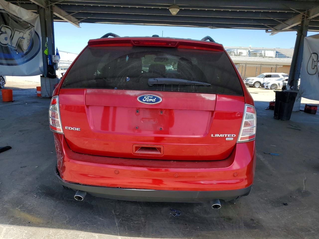 2010 Ford Edge Limited Red vin: 2FMDK4KC8ABB46605