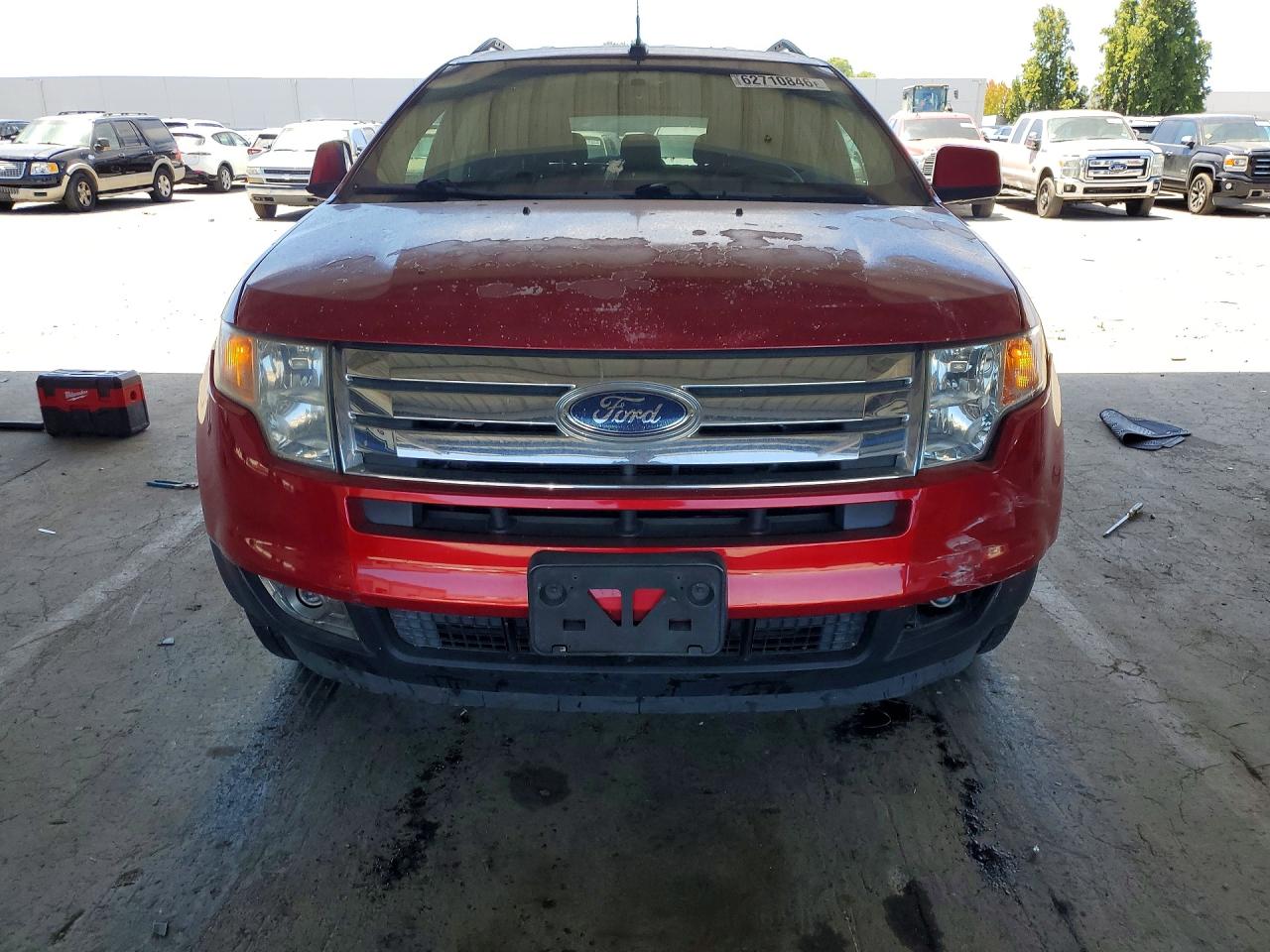 2010 Ford Edge Limited Red vin: 2FMDK4KC8ABB46605