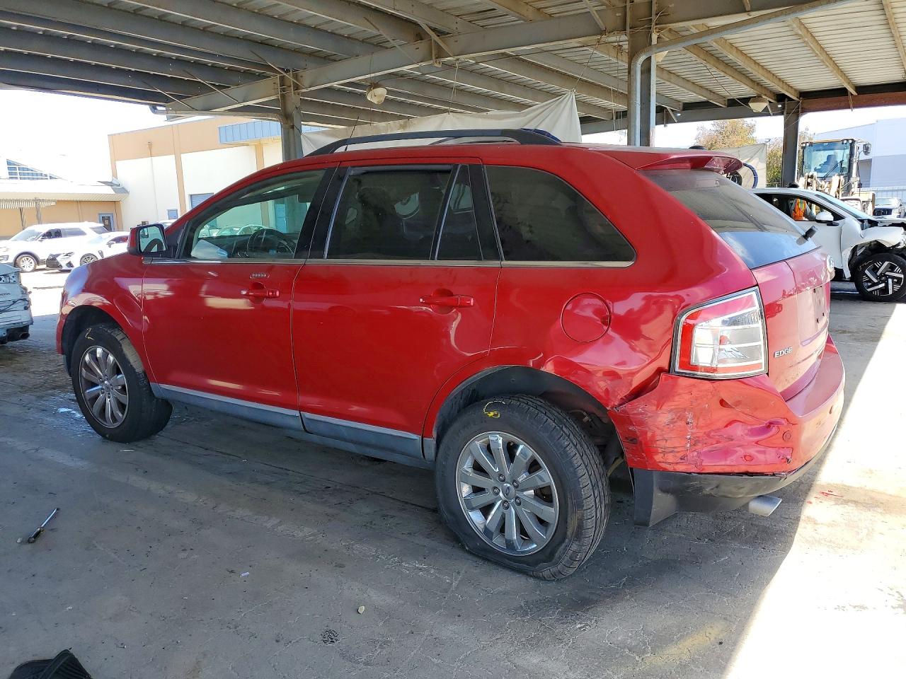 2010 Ford Edge Limited Red vin: 2FMDK4KC8ABB46605