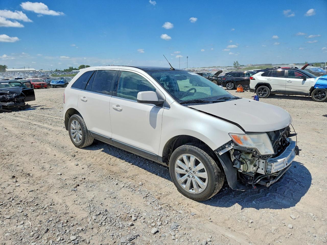 2010 Ford Edge Limited Белый vin: 2FMDK4KC8ABB58396