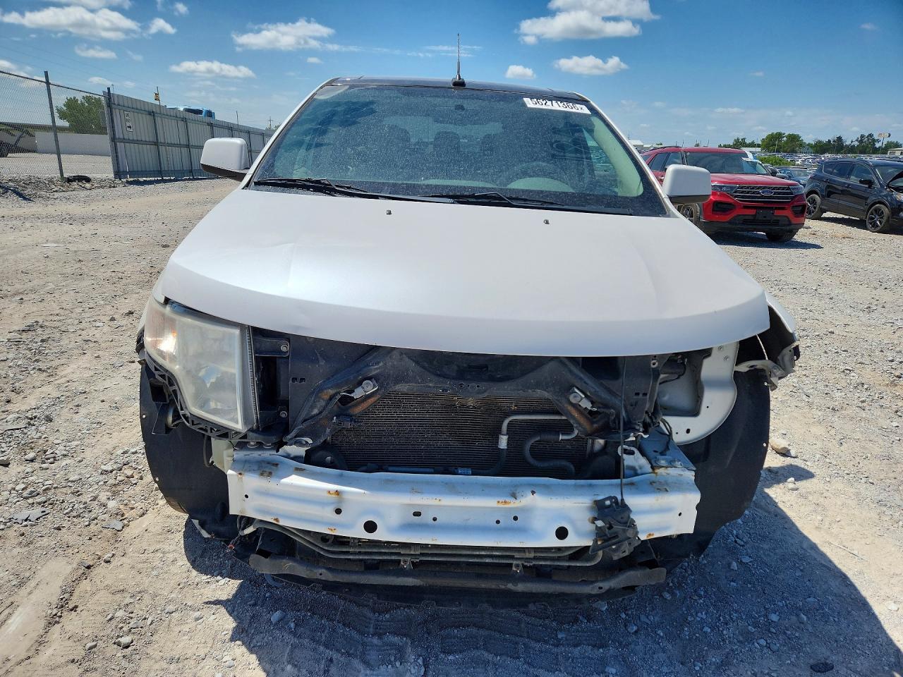 2010 Ford Edge Limited Белый vin: 2FMDK4KC8ABB58396