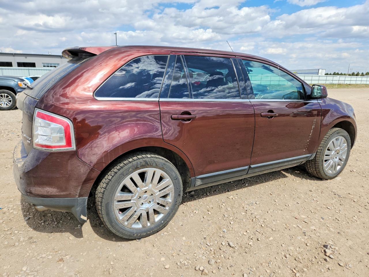 2010 Ford Edge Limited Maroon vin: 2FMDK4KC8ABB74825