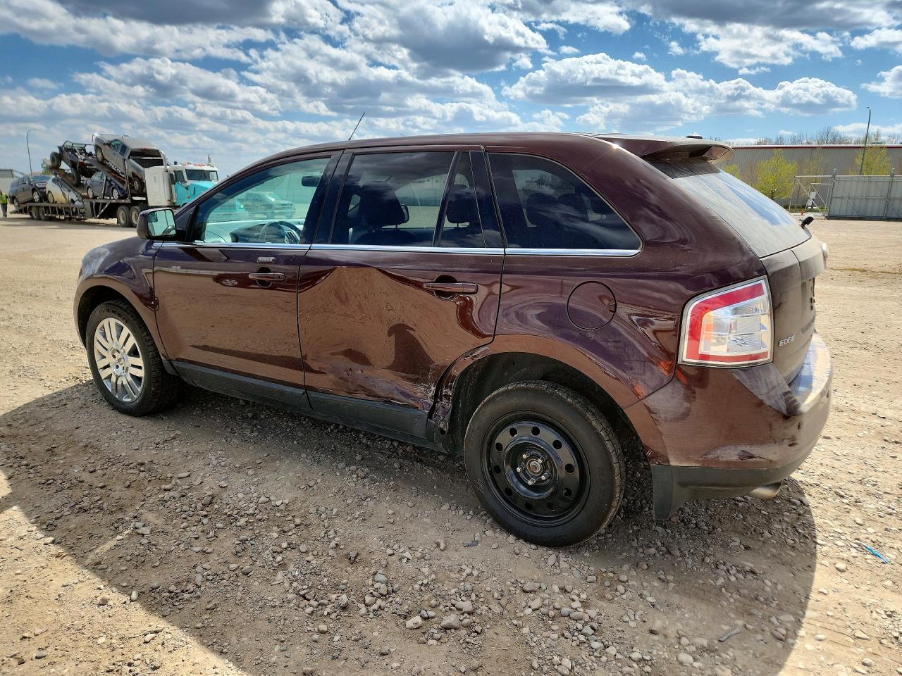 2010 Ford Edge Limited Maroon vin: 2FMDK4KC8ABB74825