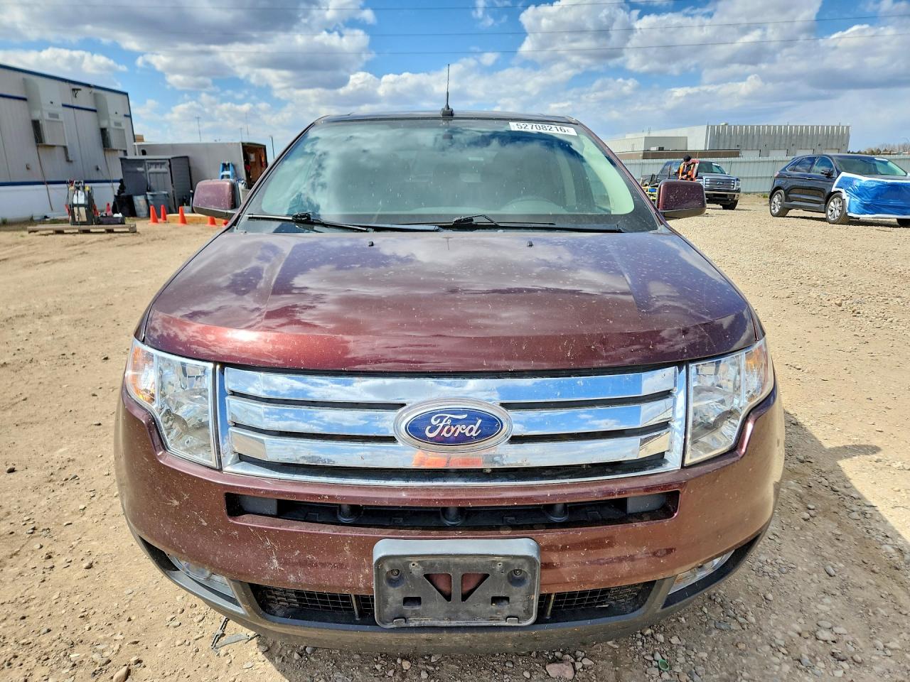 2010 Ford Edge Limited Maroon vin: 2FMDK4KC8ABB74825
