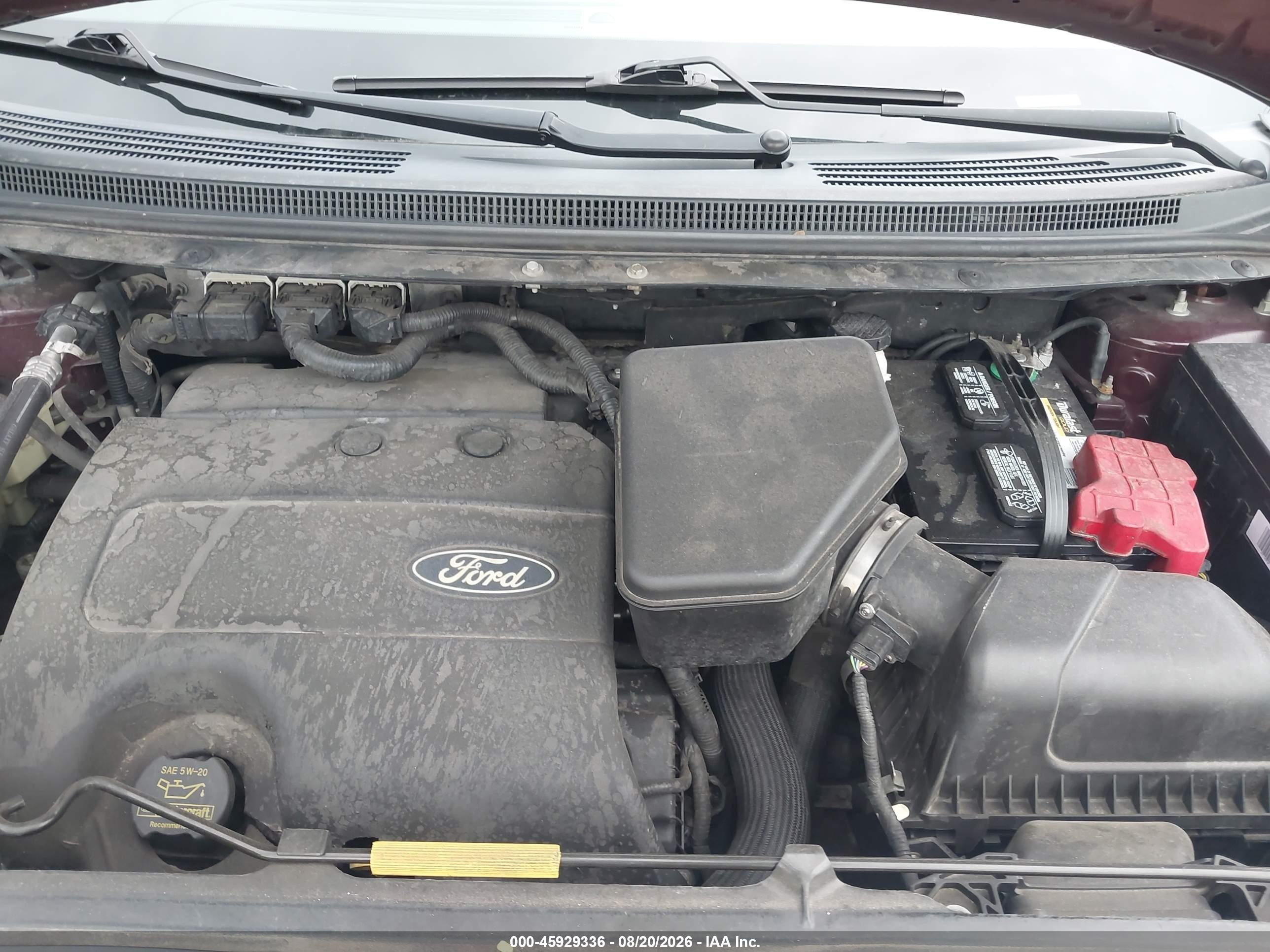 2011 Ford Edge Limited Бордовый vin: 2FMDK4KC8BBA08709