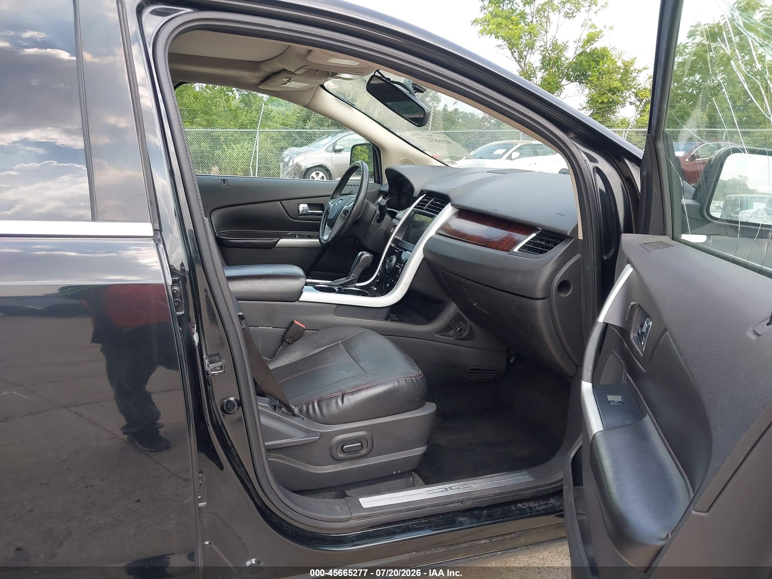 2011 Ford Edge Limited Black vin: 2FMDK4KC8BBA15238