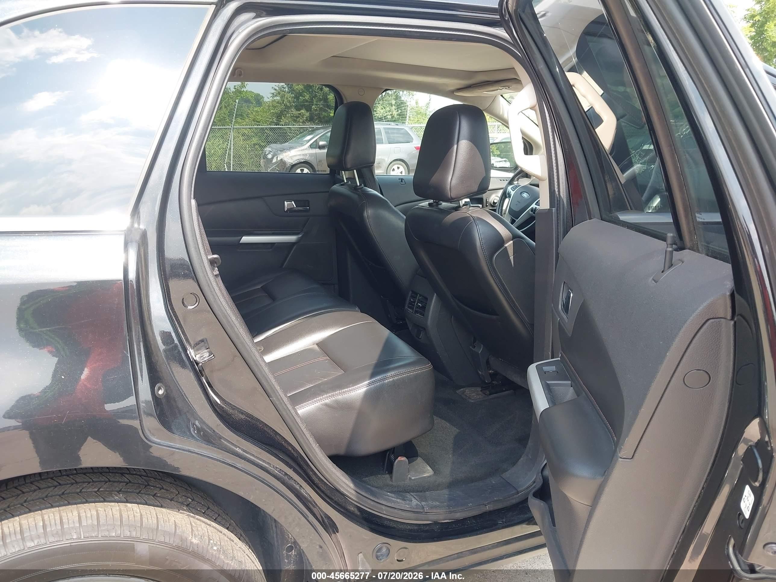 2011 Ford Edge Limited Black vin: 2FMDK4KC8BBA15238