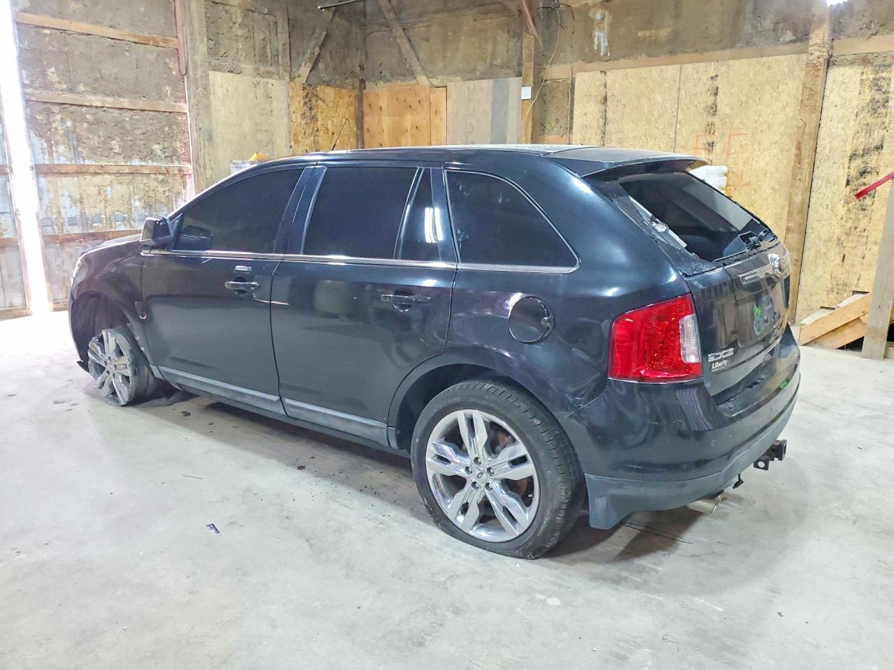 2011 Ford Edge Limited Черный vin: 2FMDK4KC8BBA34338