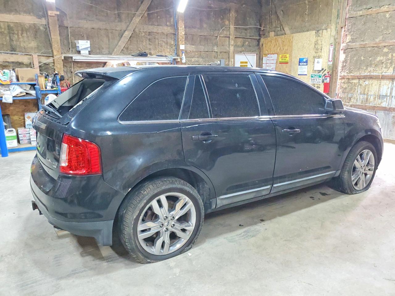 2011 Ford Edge Limited Черный vin: 2FMDK4KC8BBA34338