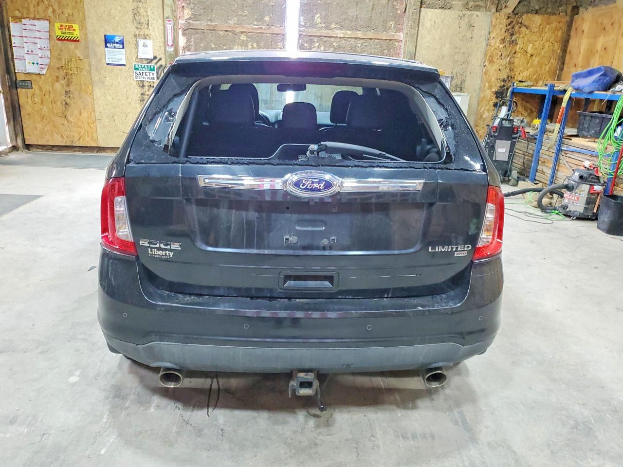 2011 Ford Edge Limited Черный vin: 2FMDK4KC8BBA34338
