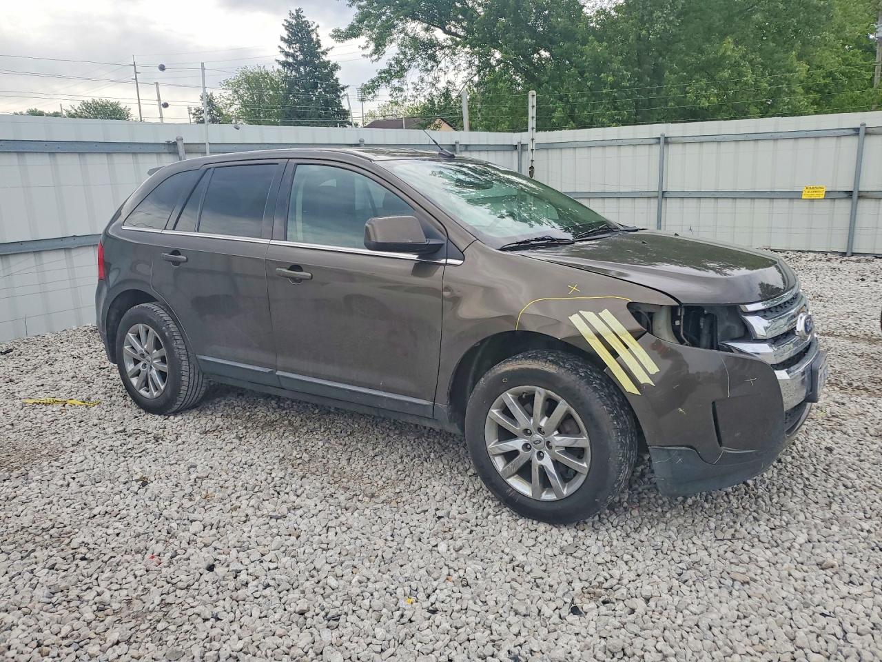 2011 Ford Edge Limited Brown vin: 2FMDK4KC8BBA36798