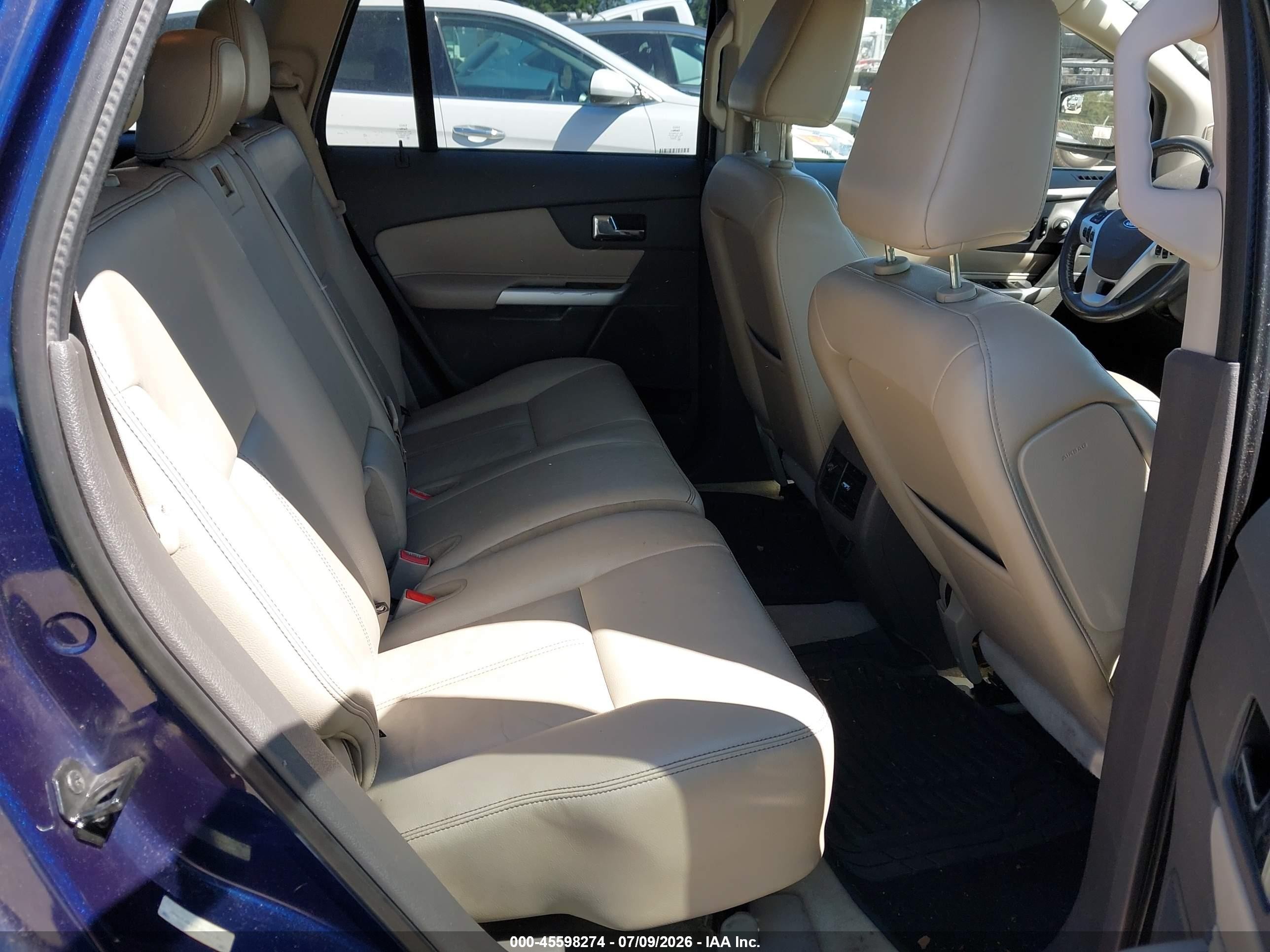 2011 Ford Edge Limited Blue vin: 2FMDK4KC8BBA37191