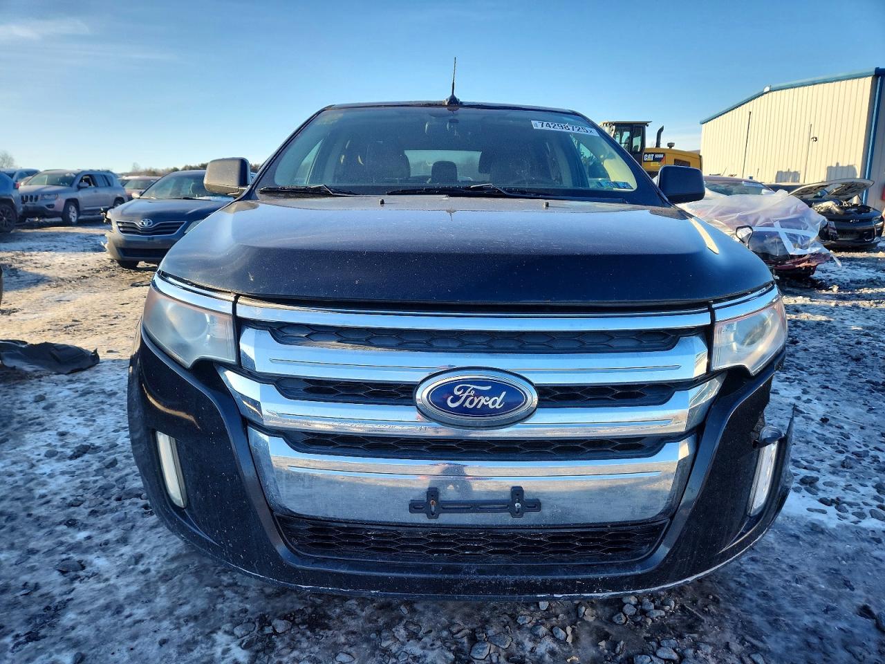 2011 Ford Edge Limited Черный vin: 2FMDK4KC8BBA50510