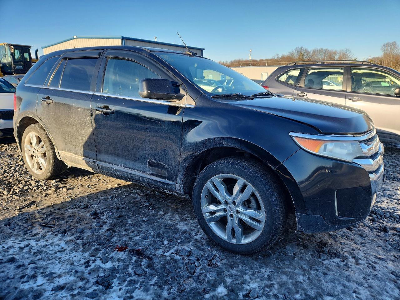 2011 Ford Edge Limited Черный vin: 2FMDK4KC8BBA50510