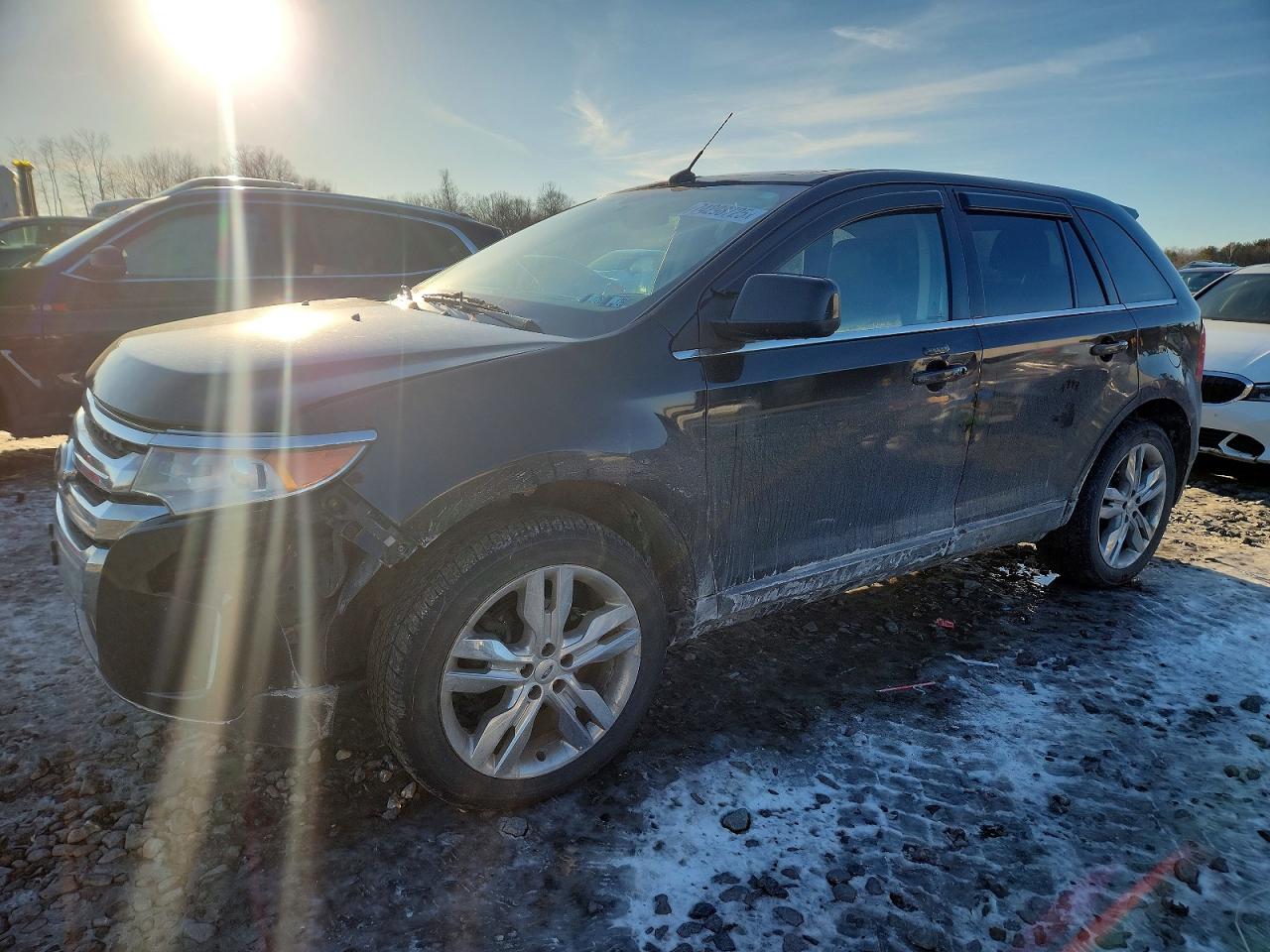 2011 Ford Edge Limited Black vin: 2FMDK4KC8BBA50510