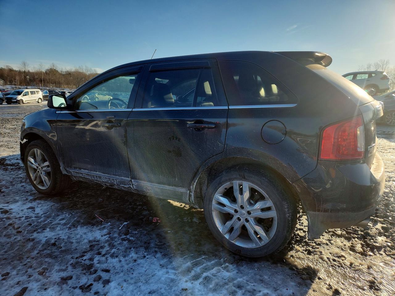 2011 Ford Edge Limited Черный vin: 2FMDK4KC8BBA50510