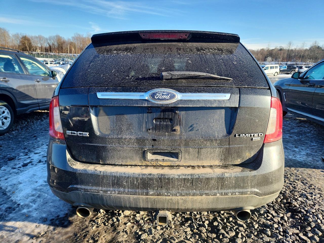 2011 Ford Edge Limited Черный vin: 2FMDK4KC8BBA50510