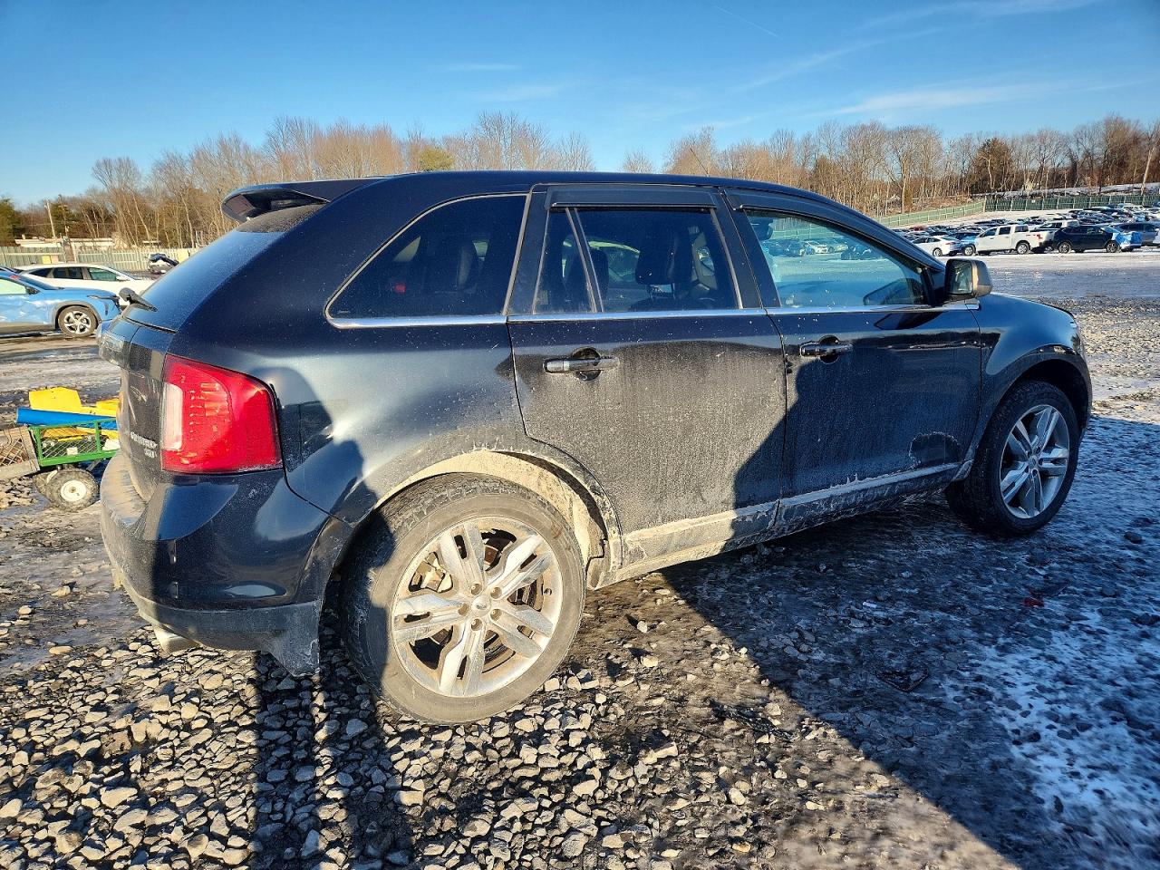 2011 Ford Edge Limited Черный vin: 2FMDK4KC8BBA50510