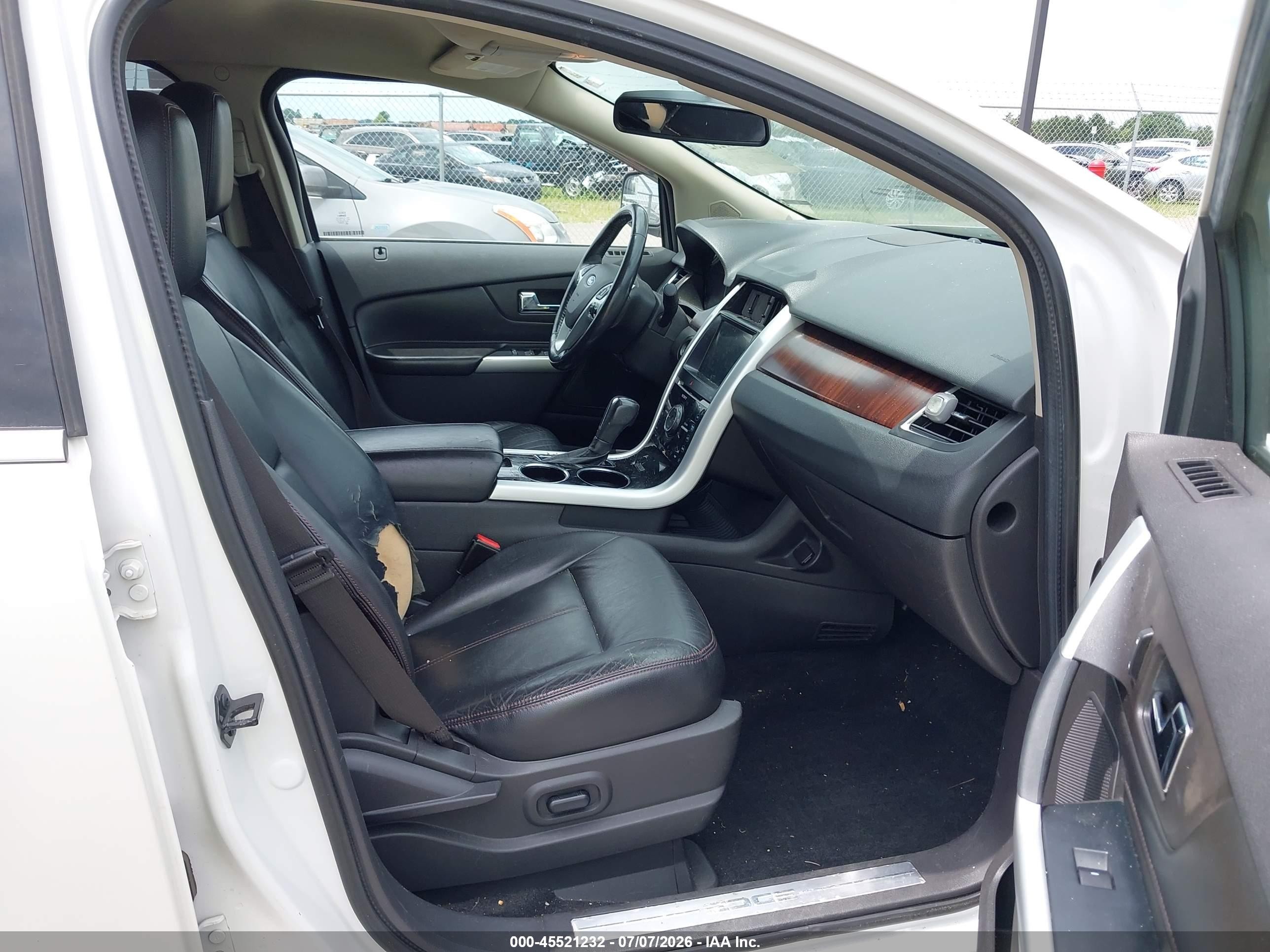 2011 Ford Edge Limited Белый vin: 2FMDK4KC8BBA70918