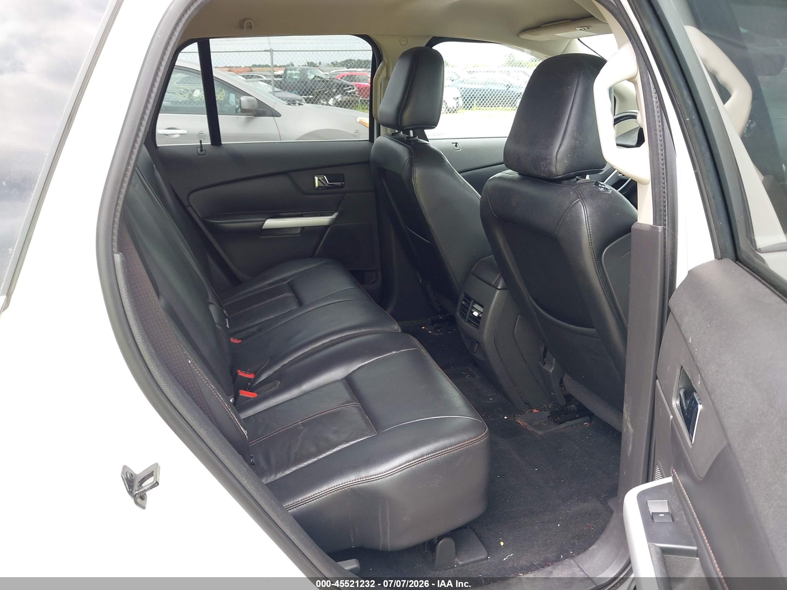 2011 Ford Edge Limited Белый vin: 2FMDK4KC8BBA70918