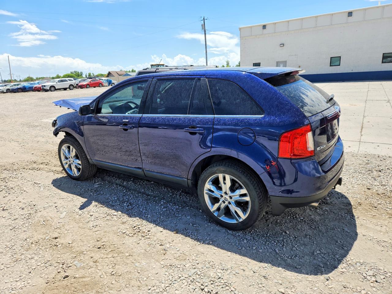 2011 Ford Edge Limited Blue vin: 2FMDK4KC8BBB14660