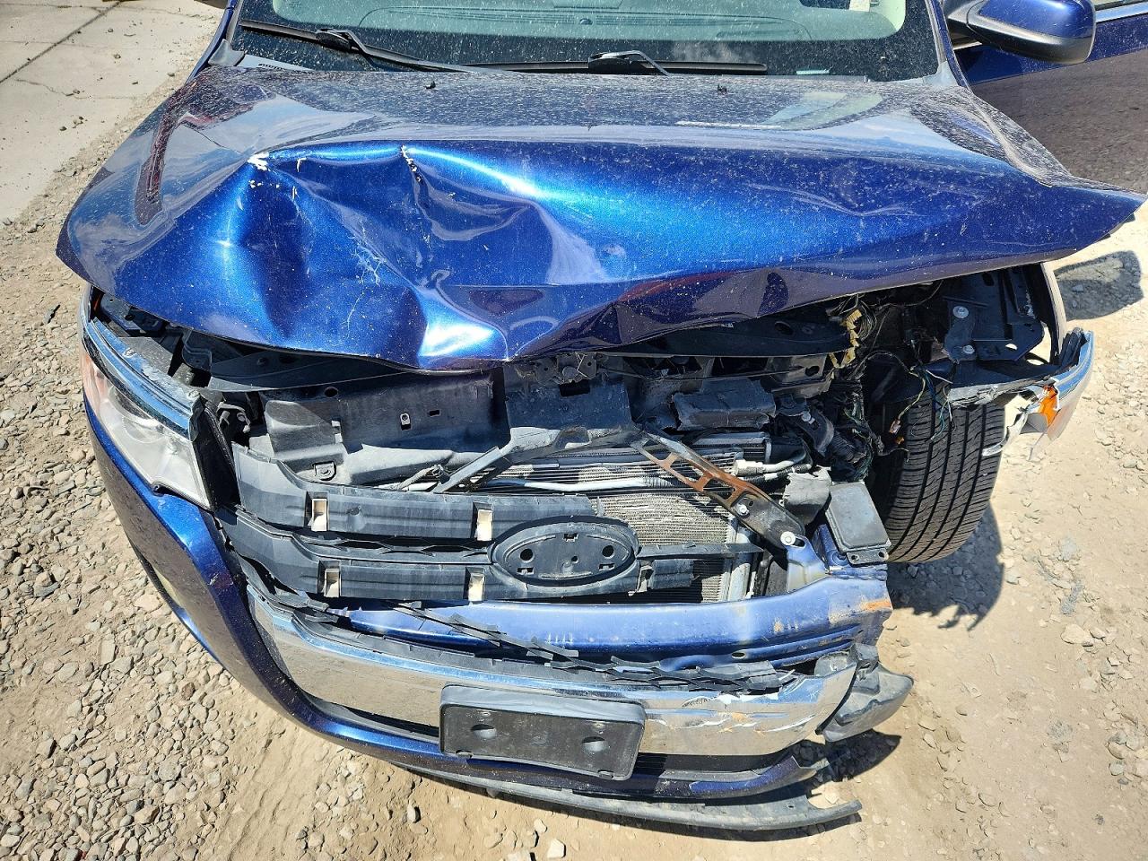 2011 Ford Edge Limited Blue vin: 2FMDK4KC8BBB14660