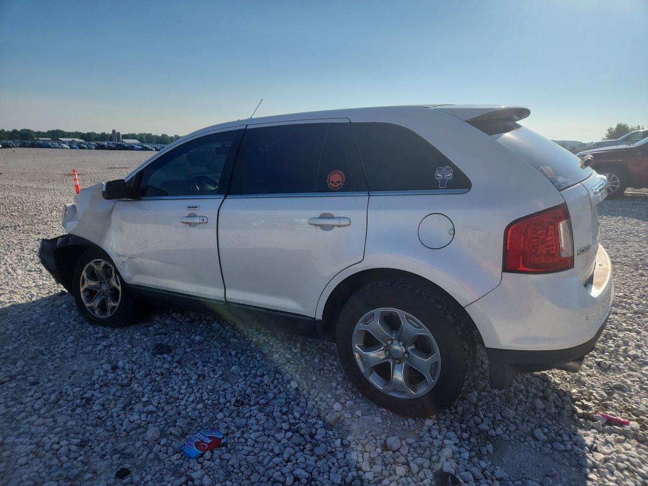 2011 Ford Edge Limited White vin: 2FMDK4KC8BBB30454