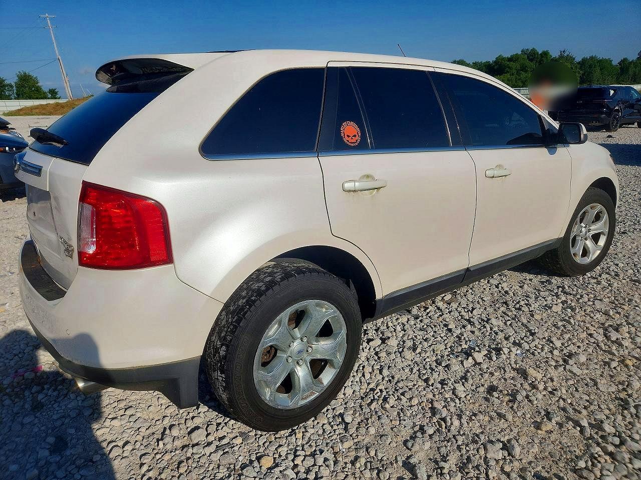 2011 Ford Edge Limited White vin: 2FMDK4KC8BBB30454