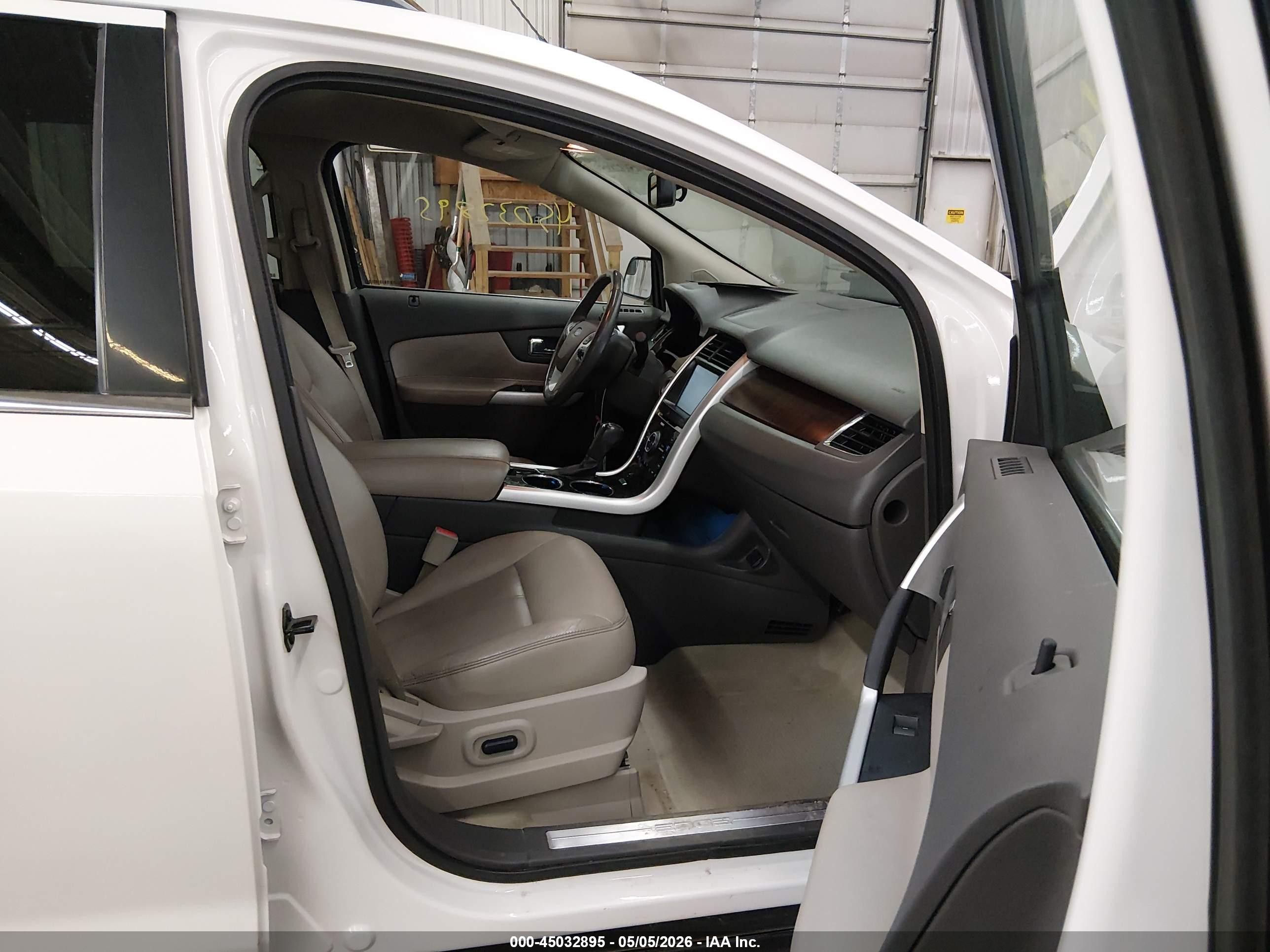 2011 Ford Edge Limited White vin: 2FMDK4KC8BBB48551