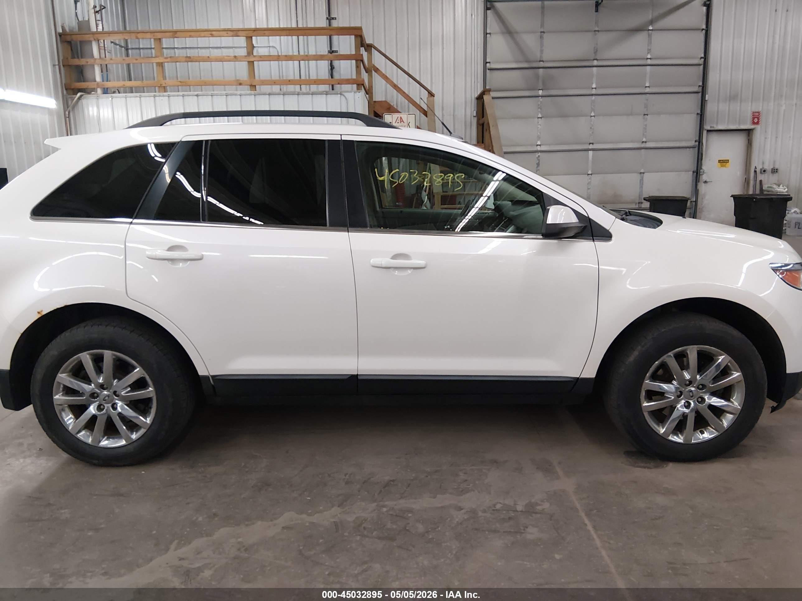 2011 Ford Edge Limited White vin: 2FMDK4KC8BBB48551