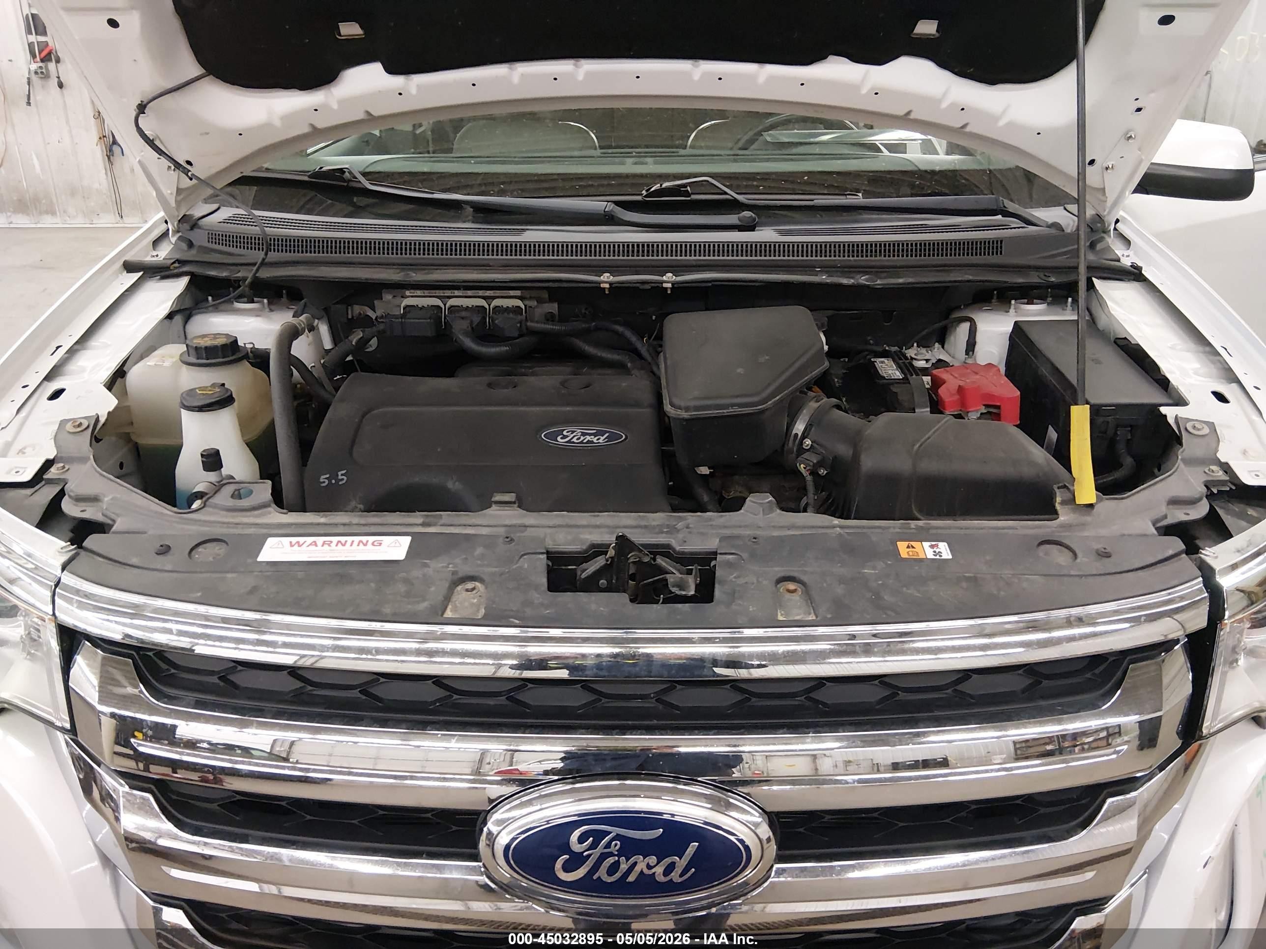 2011 Ford Edge Limited White vin: 2FMDK4KC8BBB48551