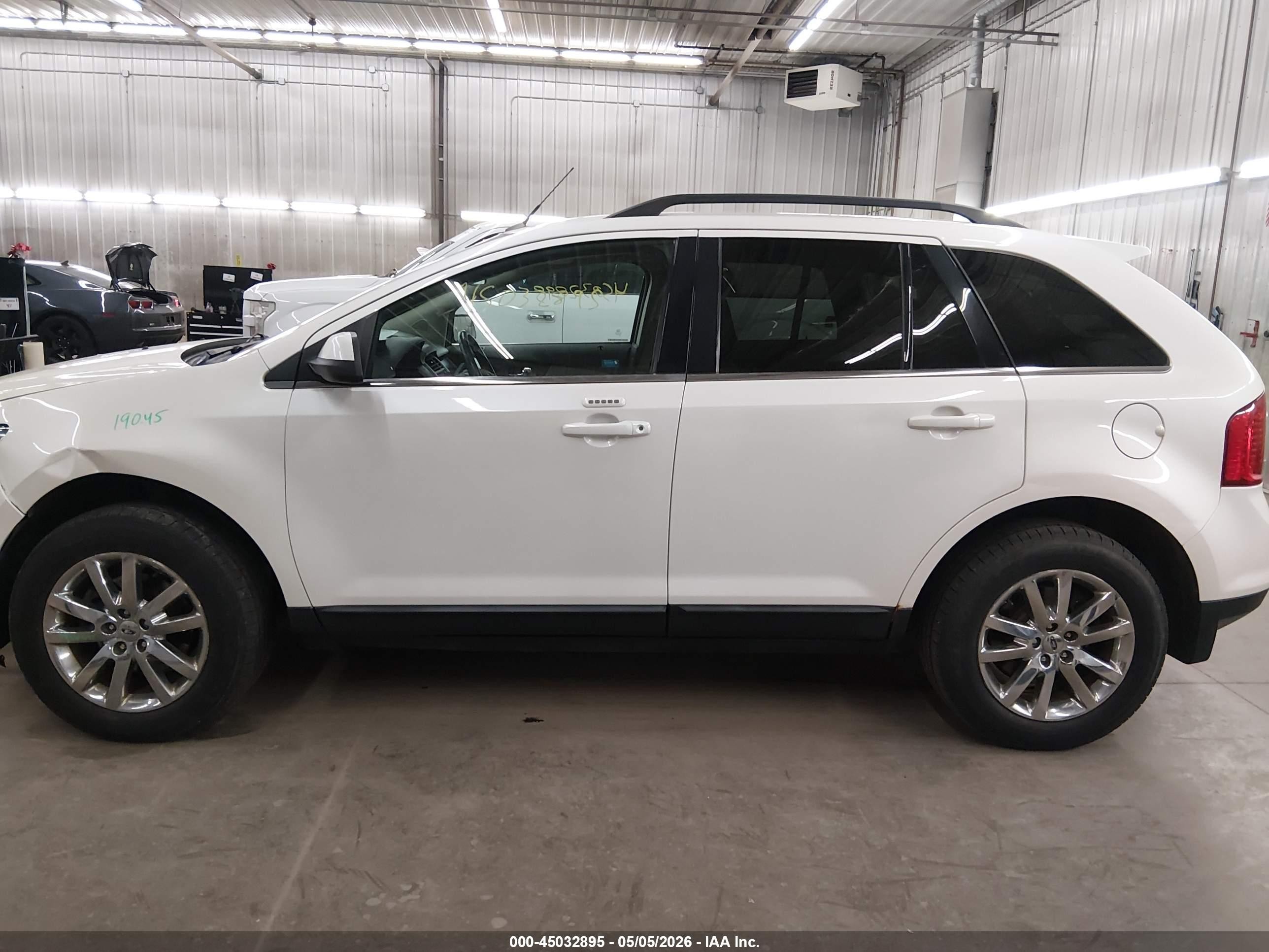 2011 Ford Edge Limited White vin: 2FMDK4KC8BBB48551