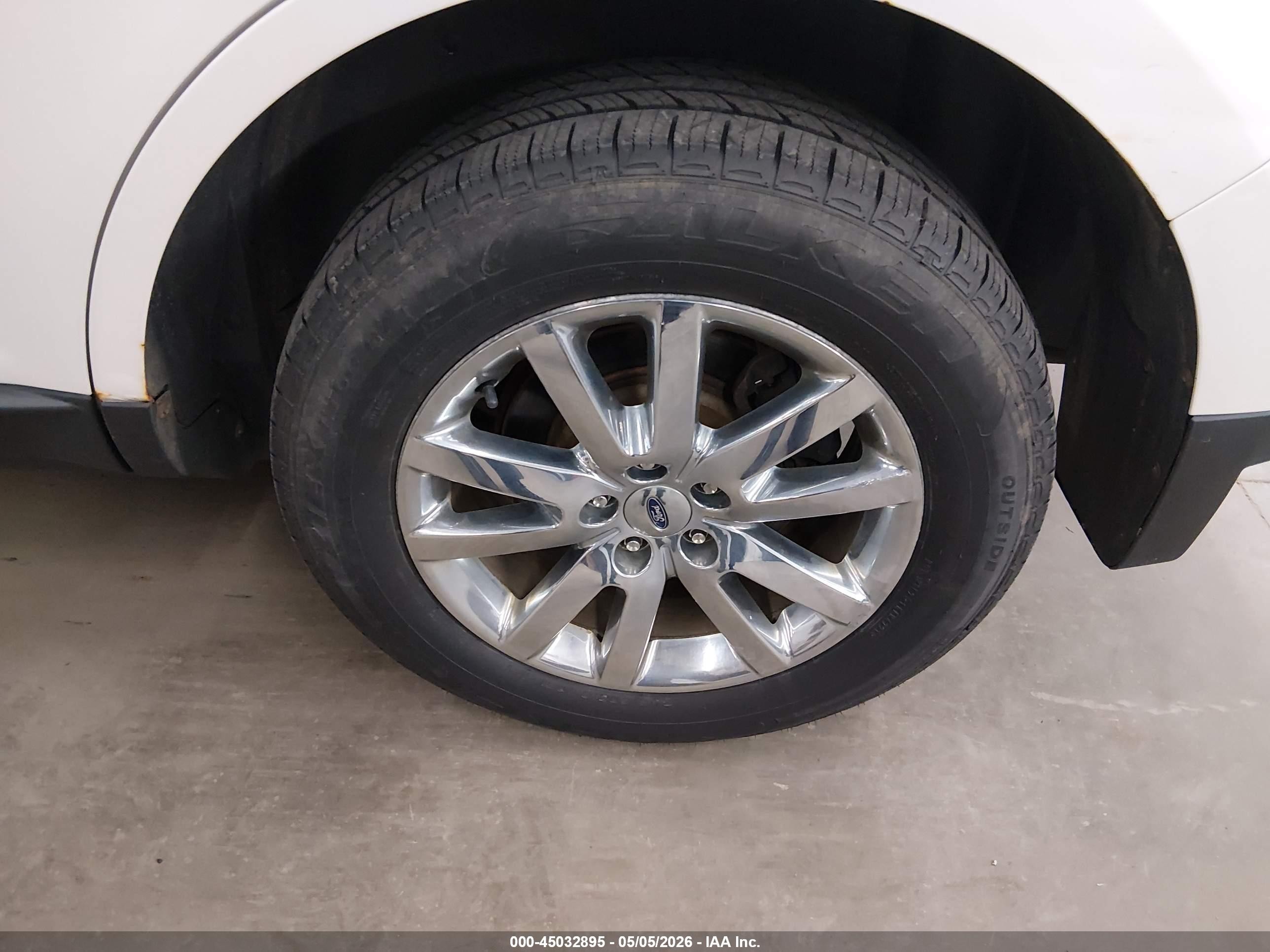 2011 Ford Edge Limited White vin: 2FMDK4KC8BBB48551