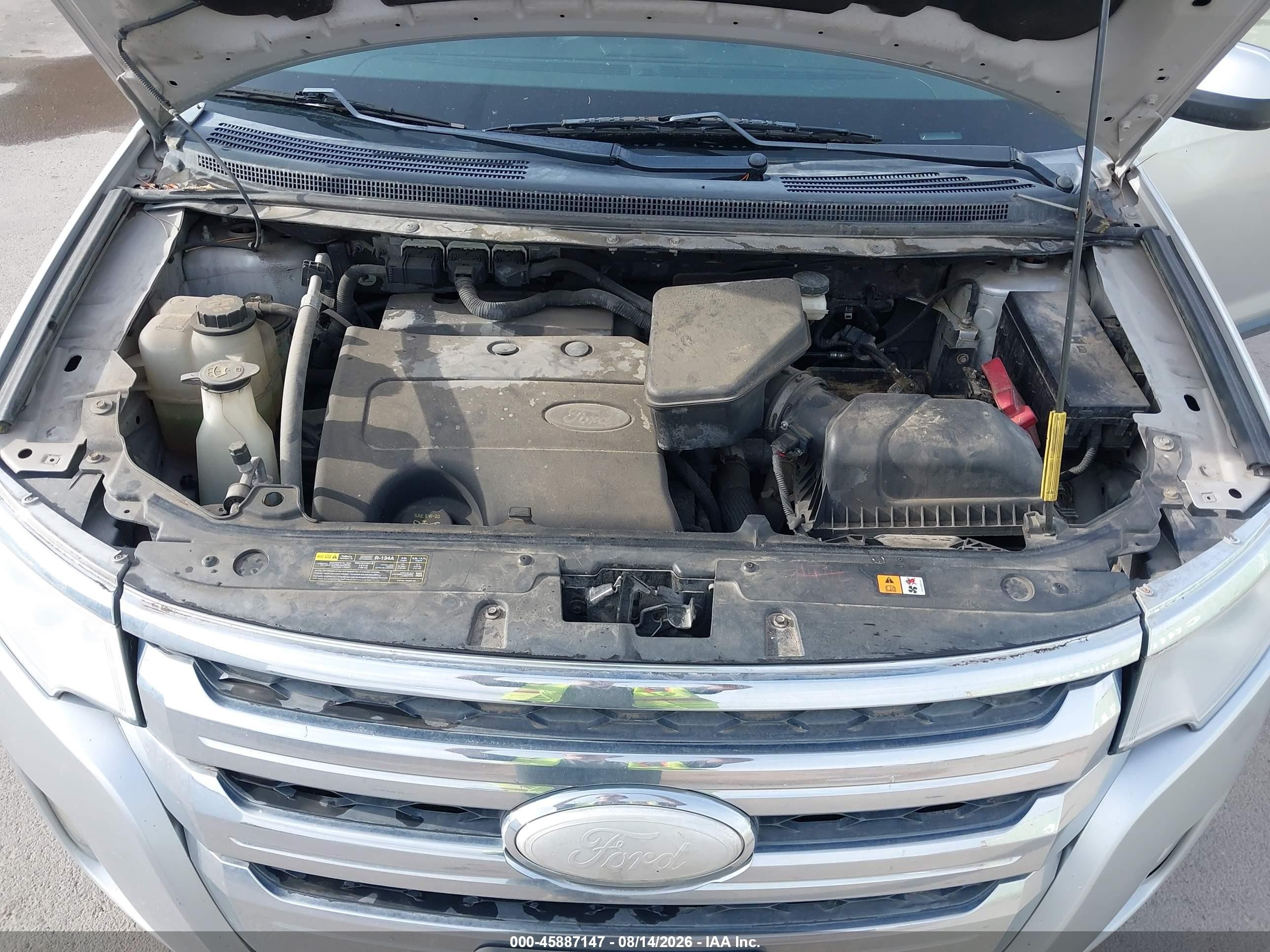2012 Ford Edge Limited Silver vin: 2FMDK4KC8CBA34387