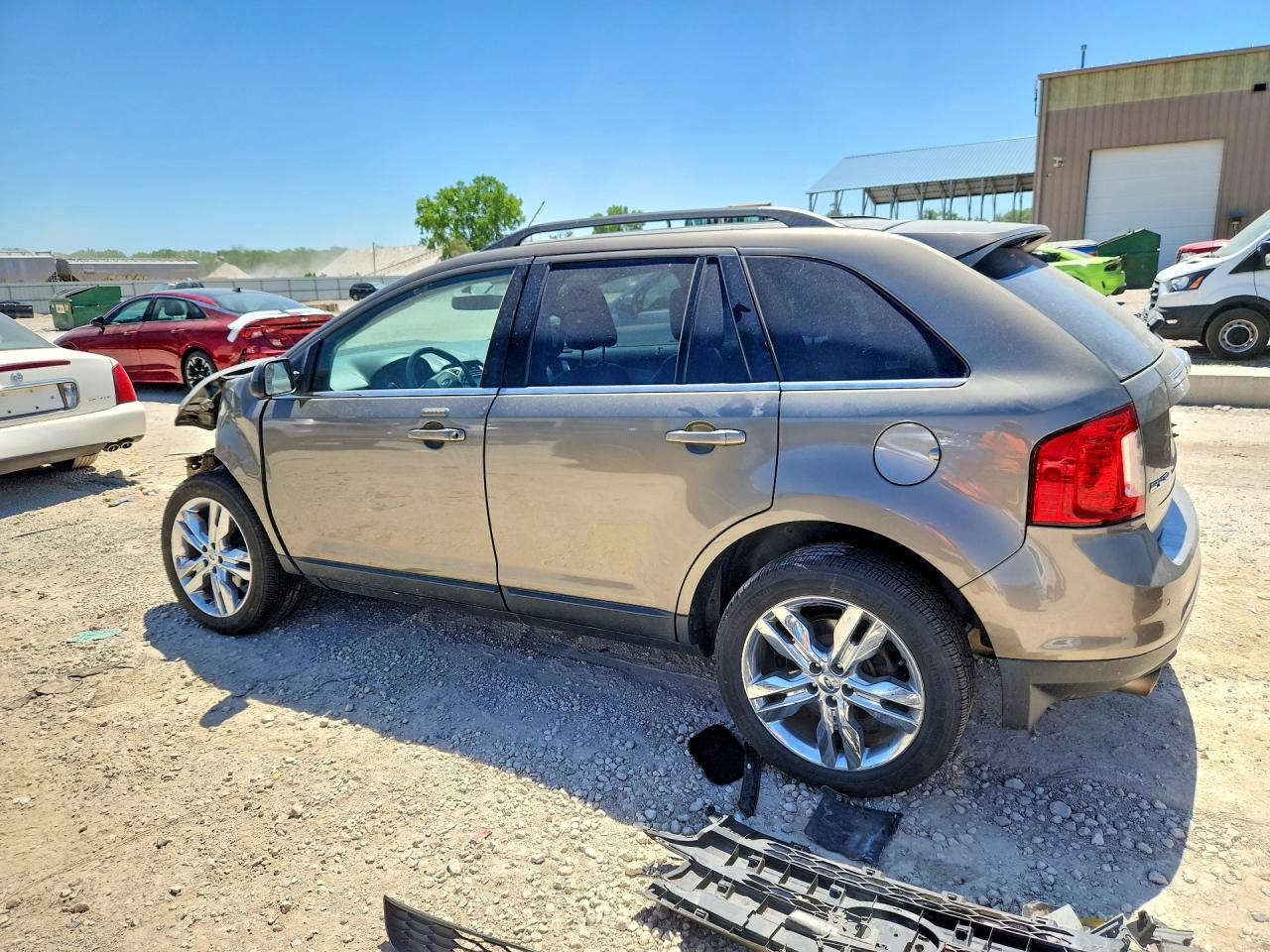 2012 Ford Edge Limited Gray vin: 2FMDK4KC8CBA34678