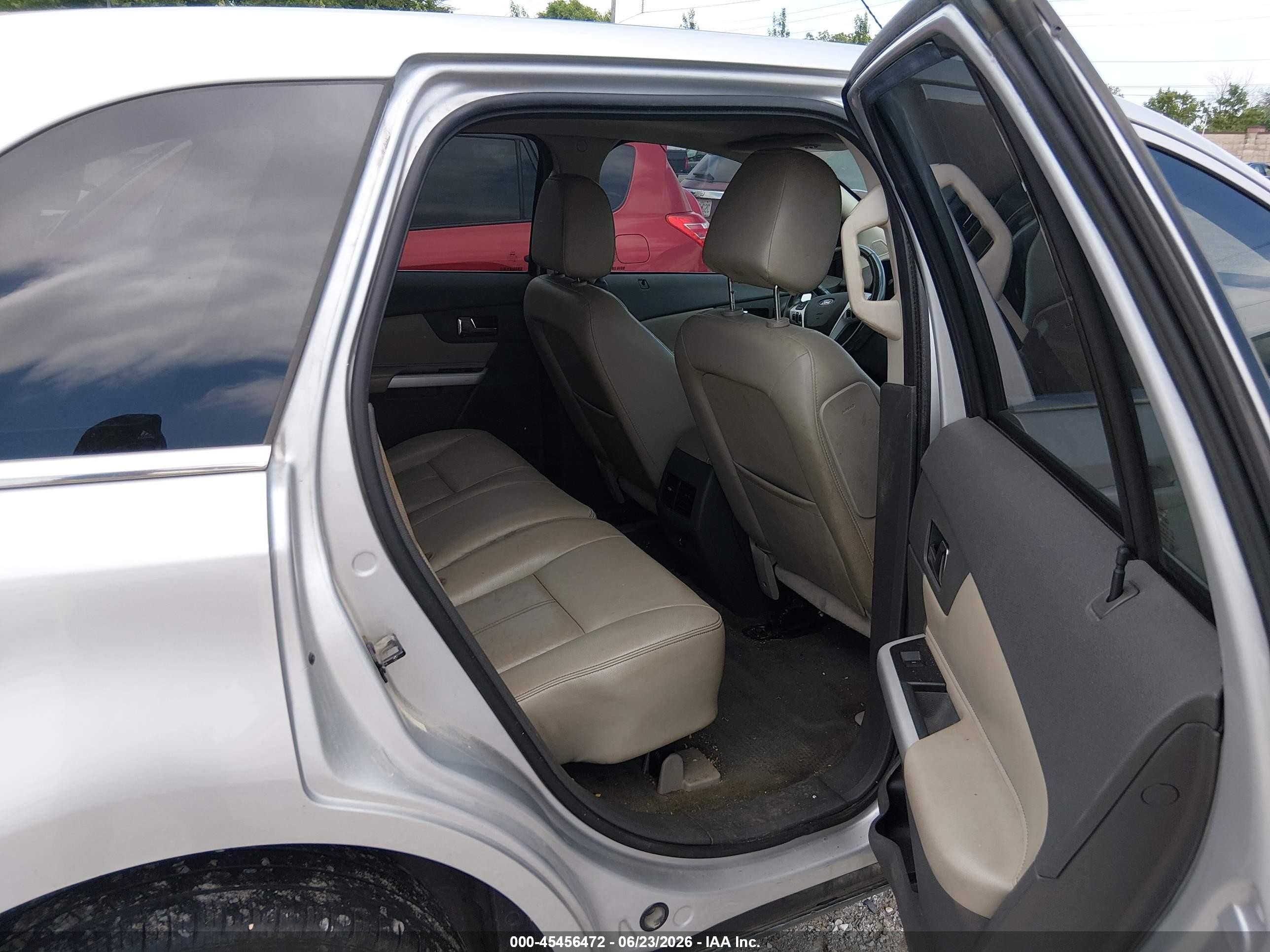 2012 Ford Edge Limited Silver vin: 2FMDK4KC8CBA59578