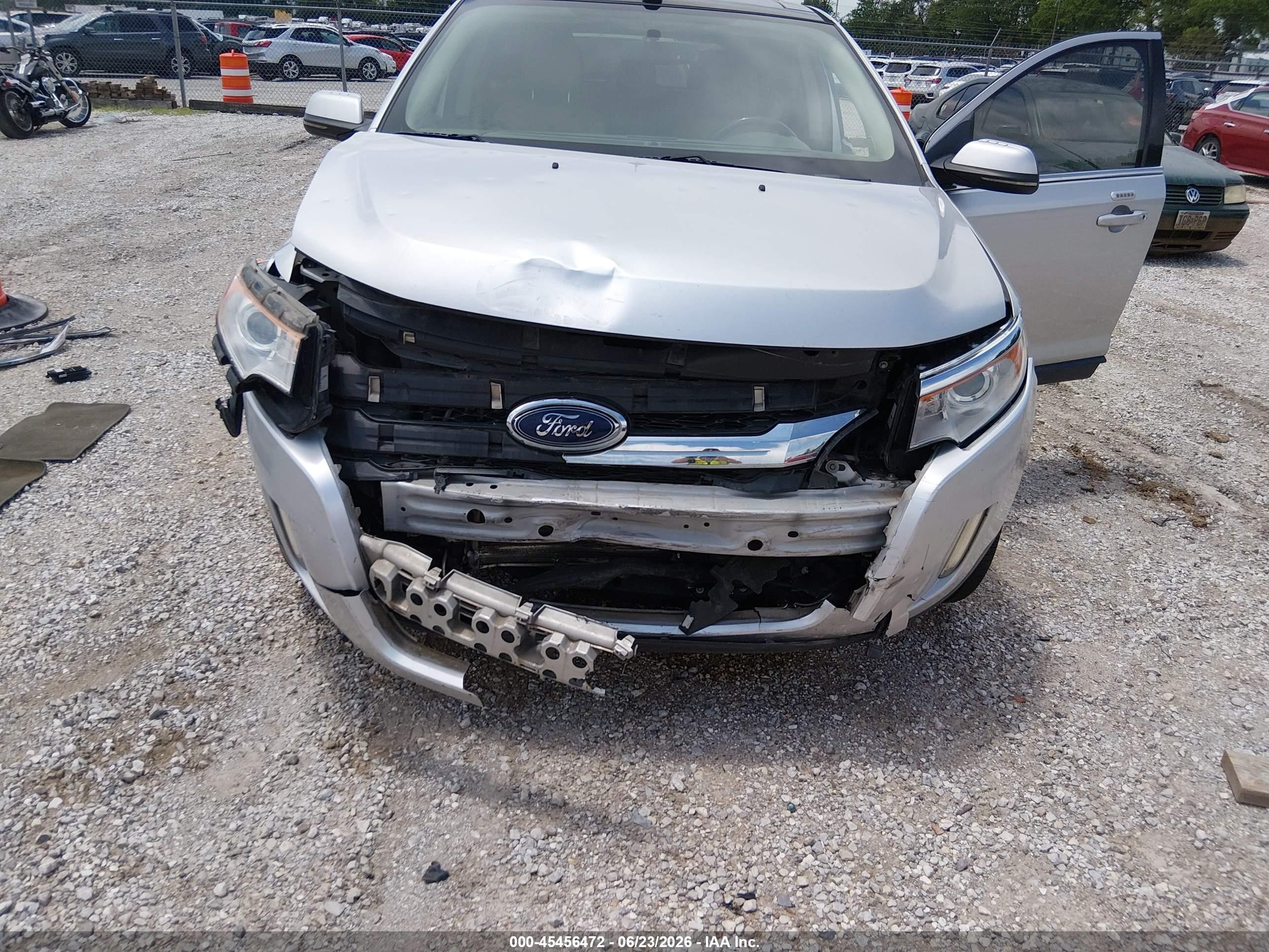 2012 Ford Edge Limited Silver vin: 2FMDK4KC8CBA59578